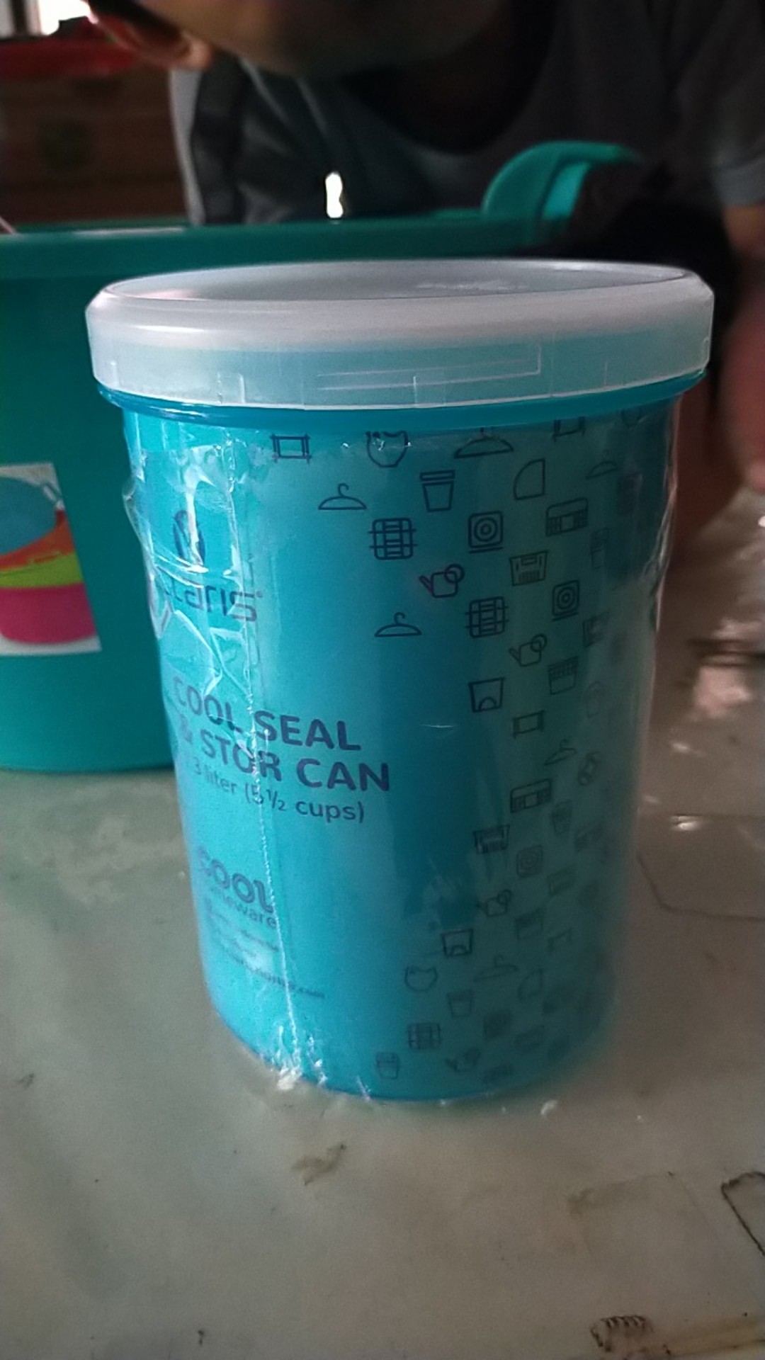 Toples Claris Sealnstor Can 1934 Wadah Serbaguna Toples 1300ml