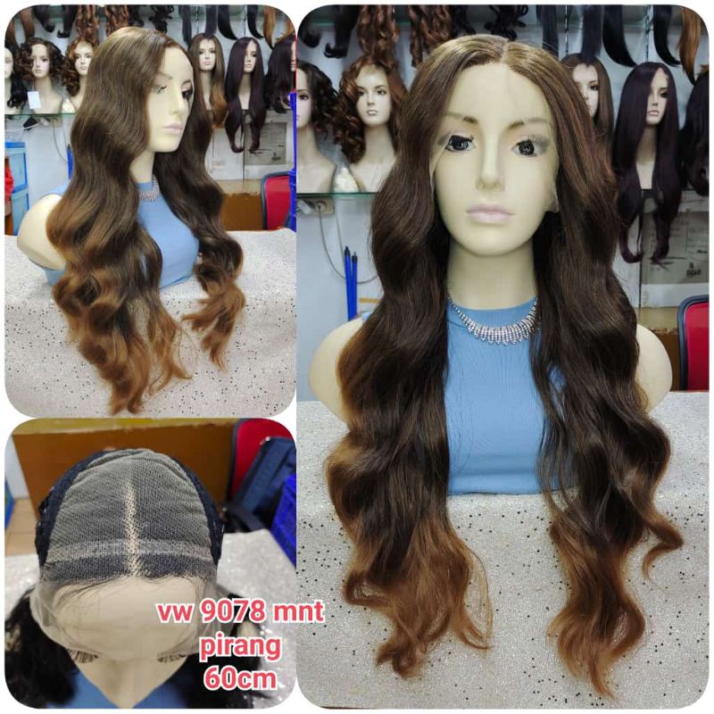 Wig Halflace 9078 mnt free parting