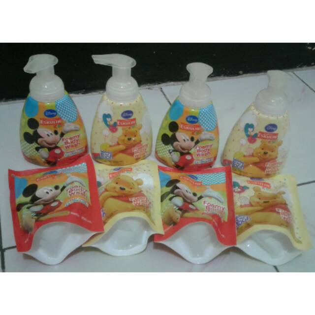 Eskulin kids foamy body wash