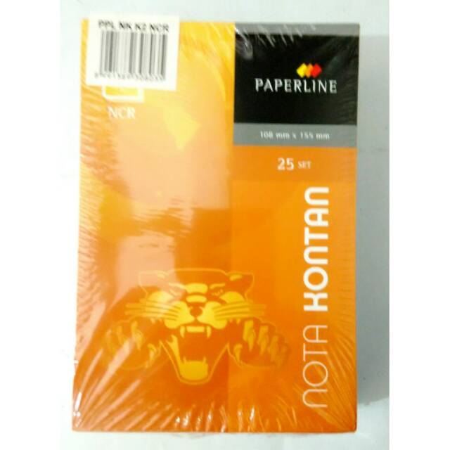

Nota kontan 2 ply kecil paperline