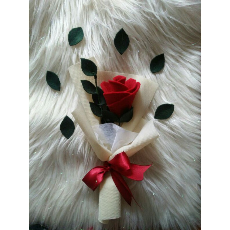 PROSES 1-2 HARI BUKET BUNGA FLANEL MURAH (49)