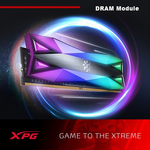 XPG SPECTRIX D60G DDR4 3000MHz 16GB (1X16GB) - RAM RGB Single Channel