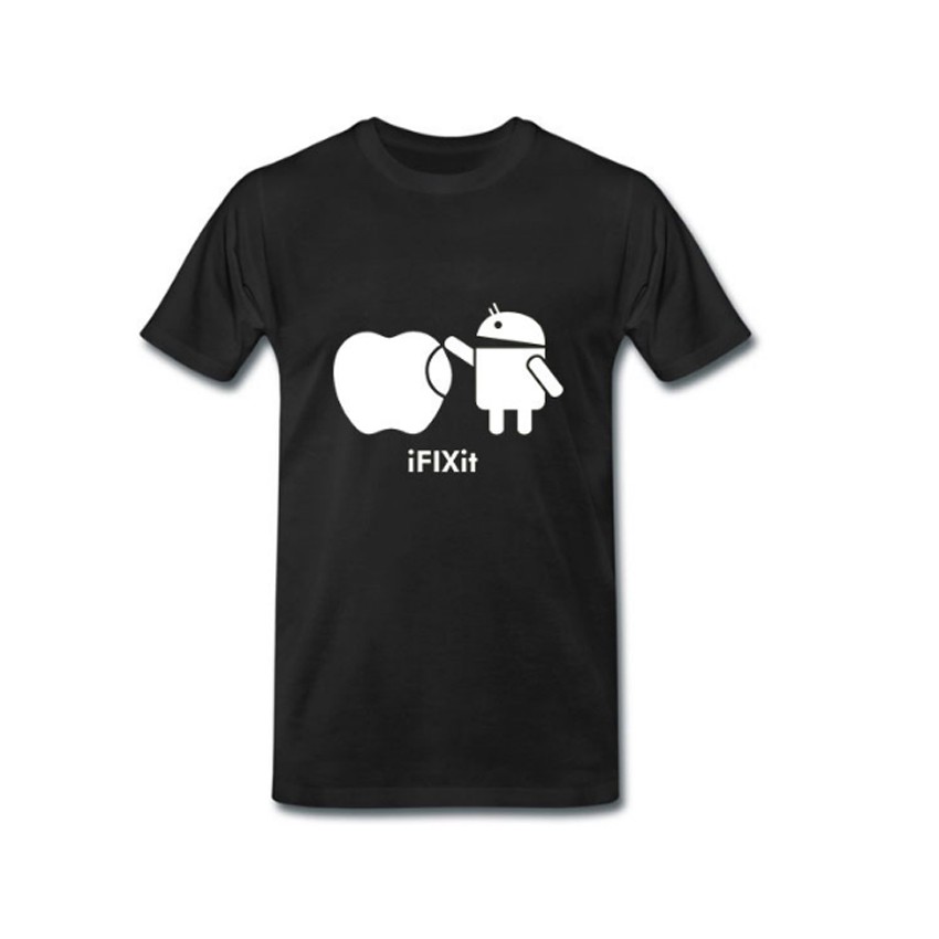 T-SHIRT ANDROID iFIXit White Premium