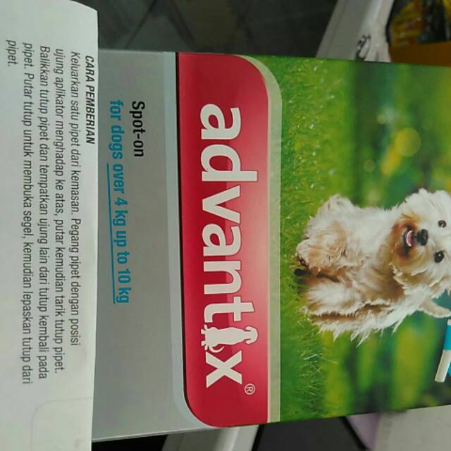 Advantix medium over 4kg up to 10kg