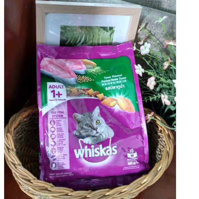 Whiskas Tuna 480 gr