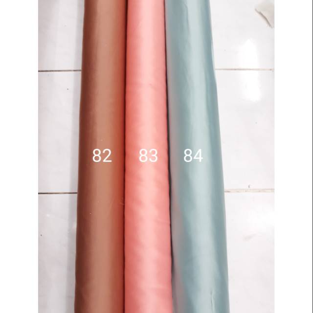 Bahan Gamis Polos Saten Velvet by roberto cavali