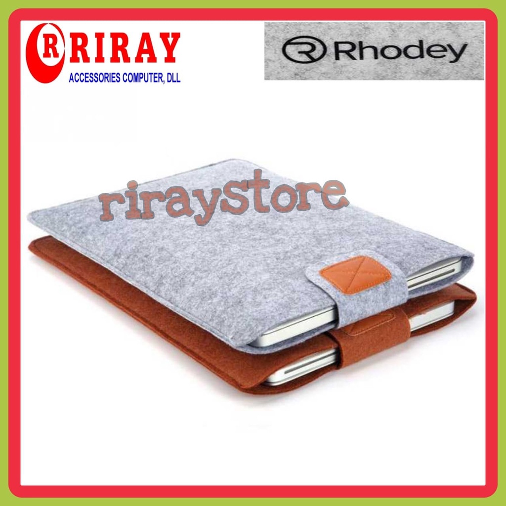 (RHODEY) TAS LAPTOP ULTRABOOK SLEEVE CASE PELINDUNG LEPTOP COVER 11&quot; 13&quot; 15&quot; INCI INCH