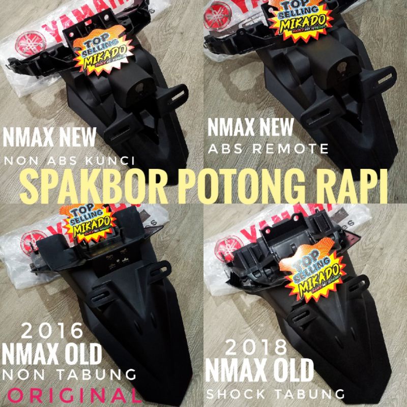 SPAKBOR POTONG RAPI NMAX OLD NEW ORIGINAL YAMAHA BELAKANG LAMA 2016 2018 2020 2021 SLEBOR KOLONG SHO