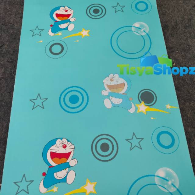 Wallpaper Kartun Doraemon Star Blue uk:45 cm x 9 meter