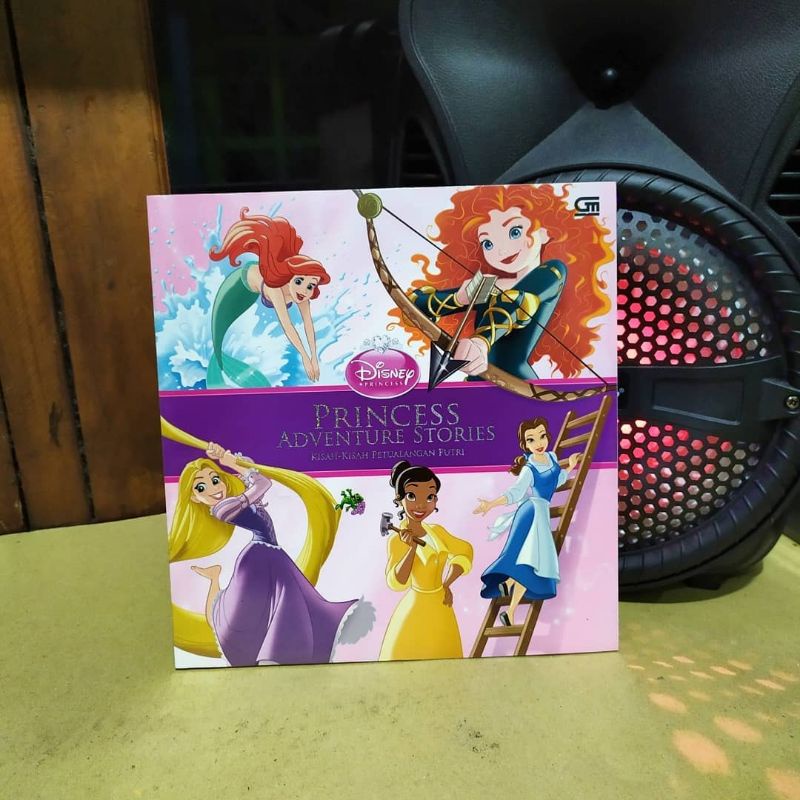 PRINCESS ADVENTURE STORIES. Kisah-kisah Petualangan Putri. Disney Princess. buku anak. promo