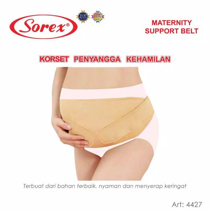 KORSET PEYANGGA HAMIL SOREX 4427 SIZE ALLSIZE - KORSET PEYANGGA PERUT IBU HAMIL KORSET HAMIL SOREX -Korset Penyangga Kehamilan Maternity Support Belt SOREX 4427 Original 100% KORSET HAMIL STAGEN SOREX HAMIL - ARA98STORE