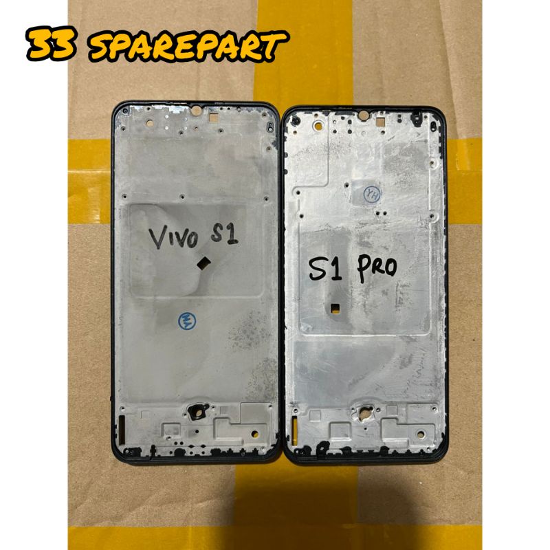 Frame lcd / tulang tengah / dudukan lcd Vivo s1pro / s1 pro original