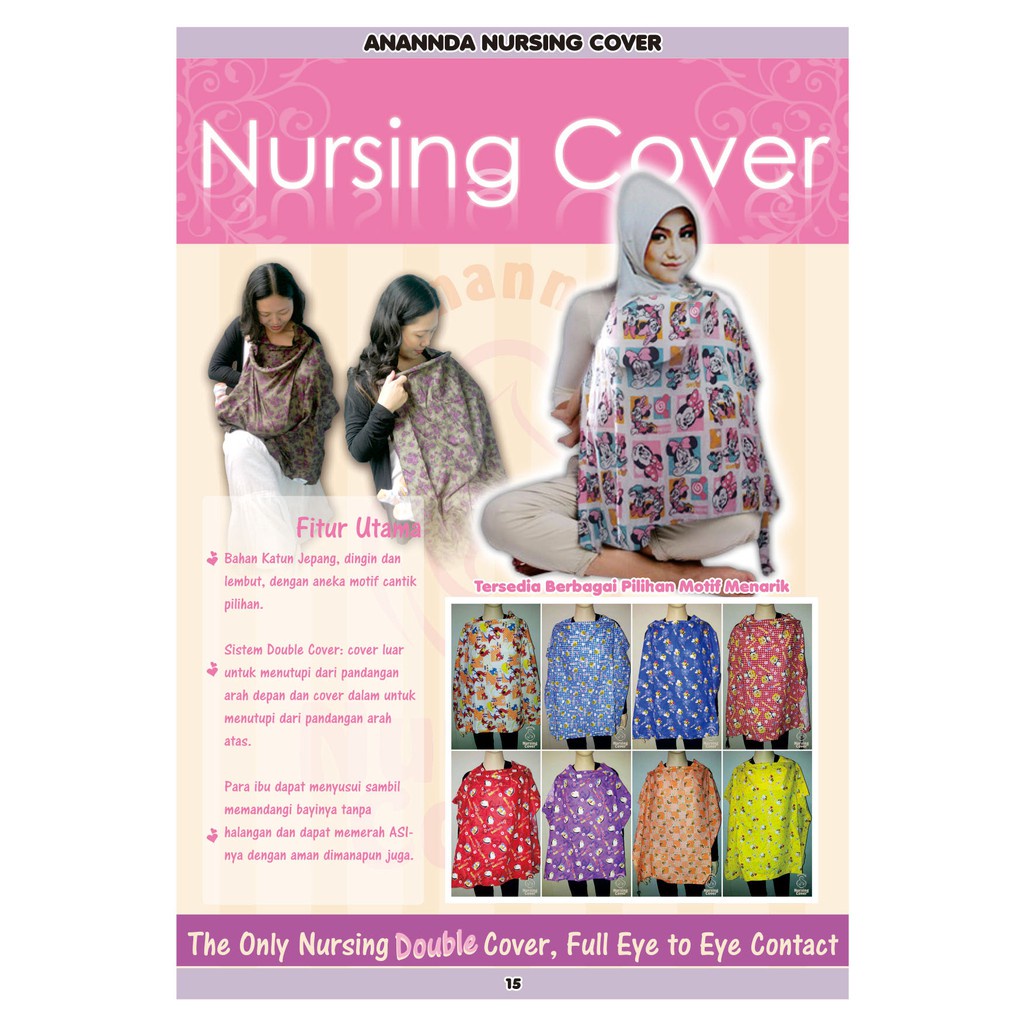 Nursing Cover Anannda apron menyusui