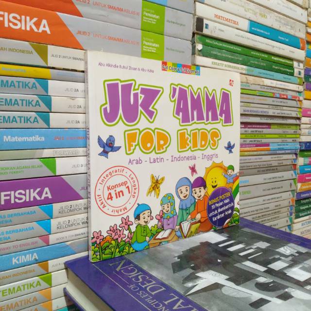 JUZ ' AMMA FOR KIDS ( arab, latin, indonesia & inggris )
