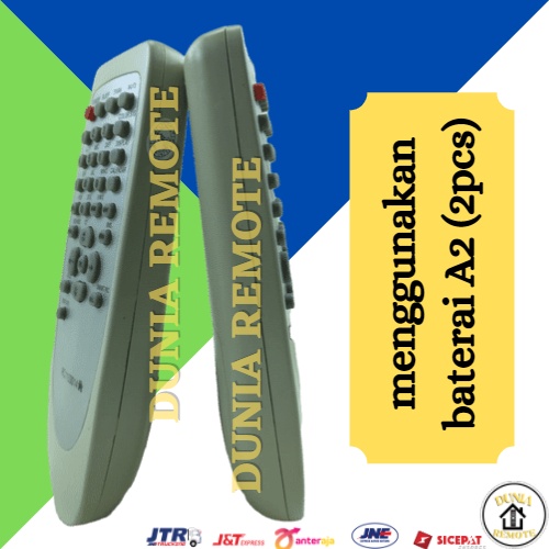 Remot Remote TCL TV TABUNG Oval RC1153014 tanpa setting