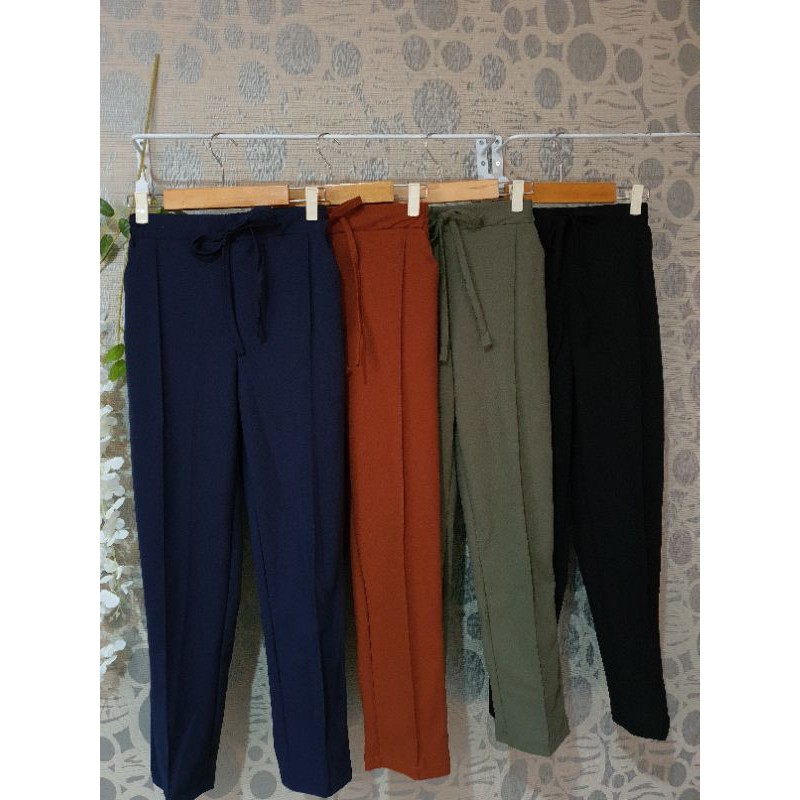 Celana pant pita import suede BISA COD