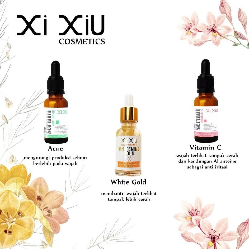 Xi Xiu Face Serum Vitamin C | Whitening Gold | Anti Acne