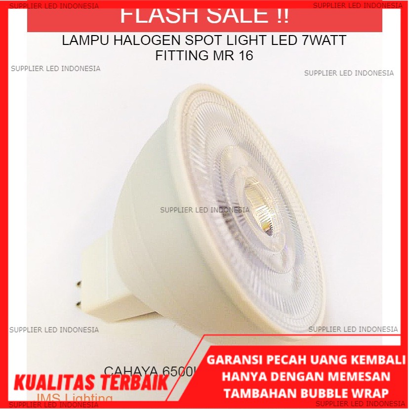 LAMPU HALOGEN SPOTLIGHT LED 7WATT MR16 7 WATT COB SOROT 7W LAMPU SPOT LIGHT TUSUK 7 W MR 16 SPOTLED