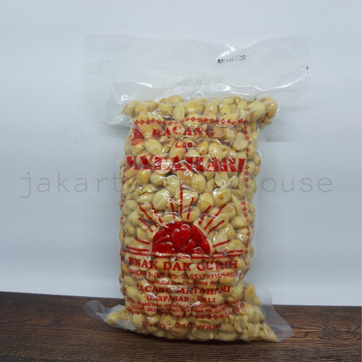 

KACANG CAP MATAHARI ASLI BALI RASA ORIGINAL 250 GR