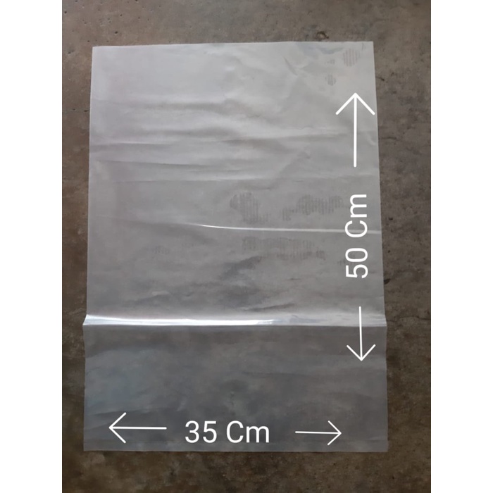 

Ginger- Plastik PE , plastik bening 35 X 50 cm , 08 mikron