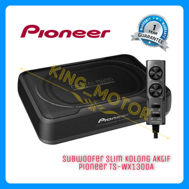 Subwoofer Slim Kolong Aktif Pioneer TS-WX130DA (GARANSI RESMI)