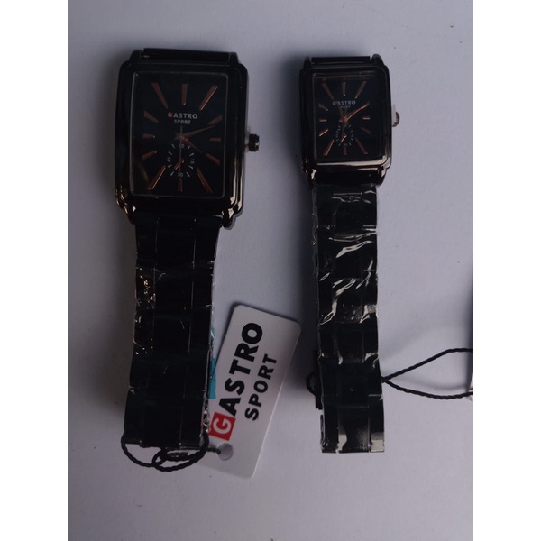 Jam Tangan GASTRO COUPLE CAPLE 8088 Watch Pria Dan wanita Couple Gastro Sport Stainless