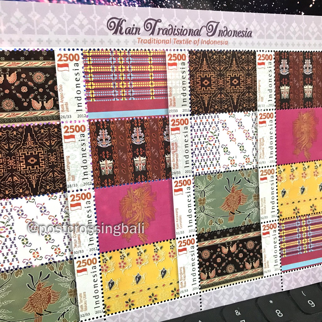 

Prangko Kain Traditional Tradisional Indonesia Edisi Khusus Edsus Mini Sheet MiniSheet MS Set Full FullSheet FS Souvenir SouvenierSheet SS Perangko Filateli Postcrossing Postal Postage Mint