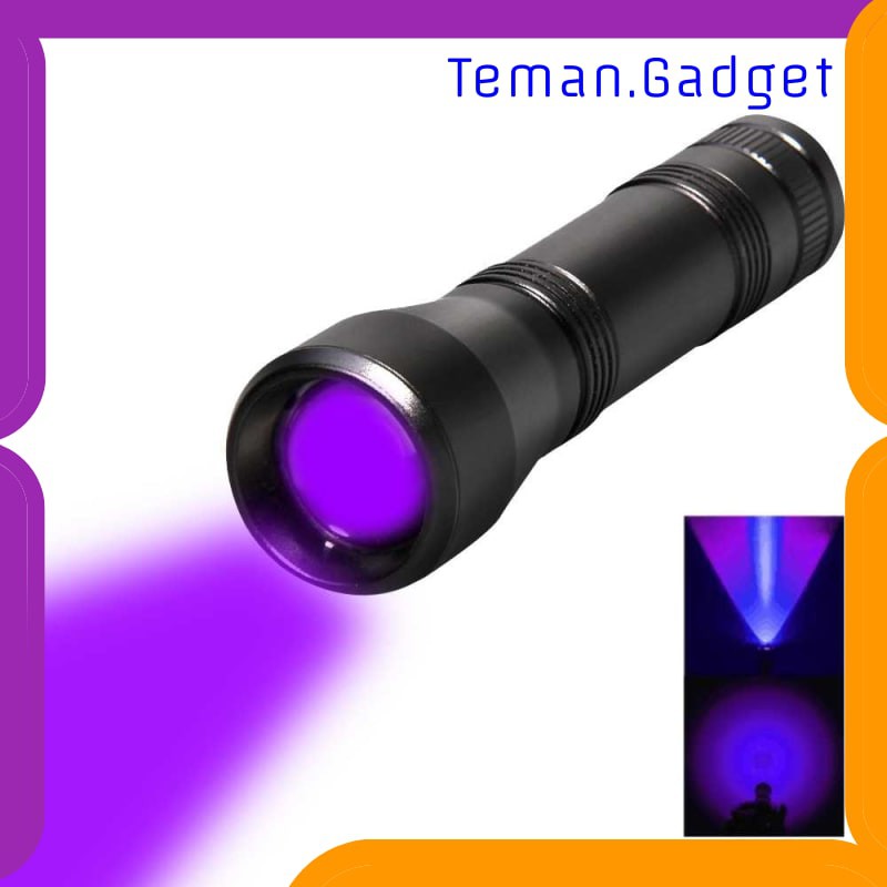 TG-IE199 TaffLED Senter LED Ultraviolet Light With Zoomable - CT1