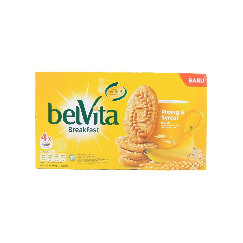 

BELVITA BANANA AND CEREAL 80GR-FarmersMarket