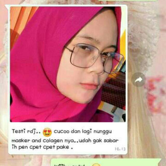 Promo order 1 paket Ratu Dj Glow free masker serut