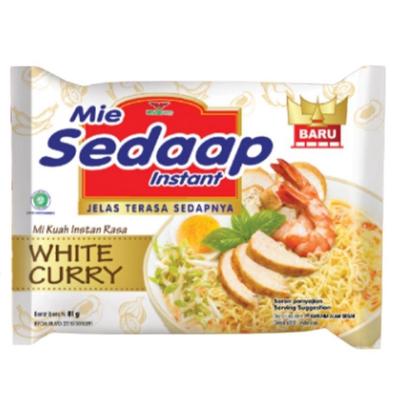 

MIE SEDAAP KUAH RASA WHITE CURRY / KARTON