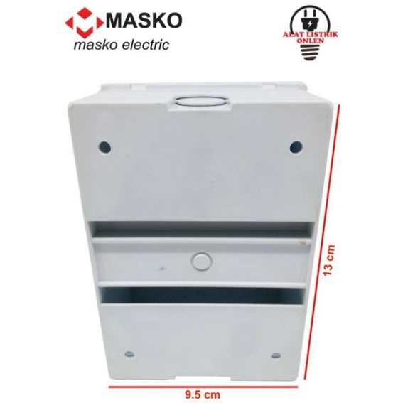 Masko Box mcb 9704 2-4 Group inbow dan outbow IB OB