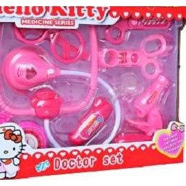 DOCTOR SET HELLO KITTY - MAINAN ANAK DOKTER DOKTERAN