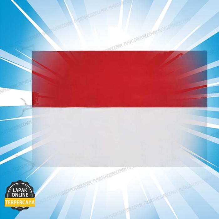 

Hot Sale Bendera Merah Putih 90 X 60 Cm ( 60 X 90 Cm ) Sang Saka Indonesia Jaminan Mutu