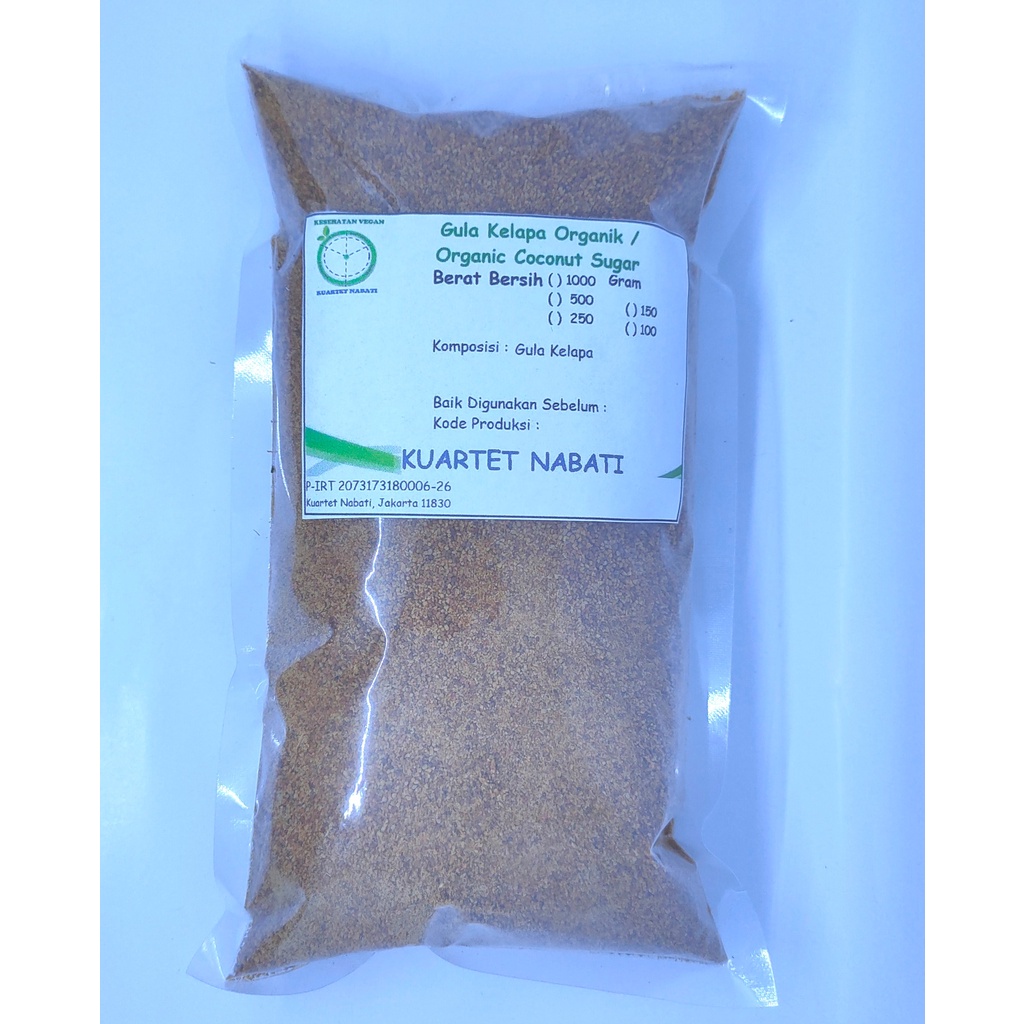 

500gr Organic Coconut Sugar - Gula Kelapa Organik