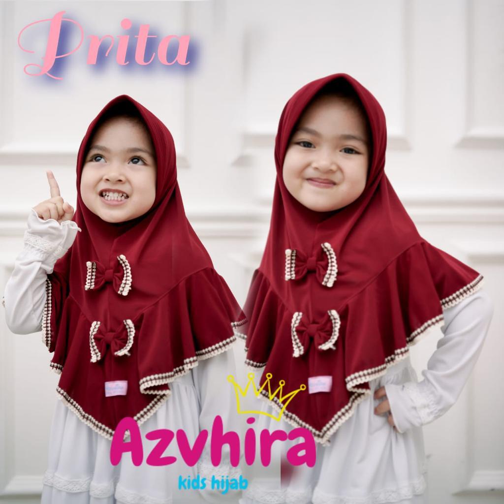 PROMO !!! HIJAB ANAK PRITA ORIGINAL AZVHIRA BEST SELLER |HIJAB INSTAN JERSEY ANAK PRITA HIJAB INSTAN ANAK BERGO ANAK TERMURAH |HIJAB JERSEY ANAK PRITA TERMURAH | HIJAB ANAK PRITA TERMURAH JERSEY PREMIUM