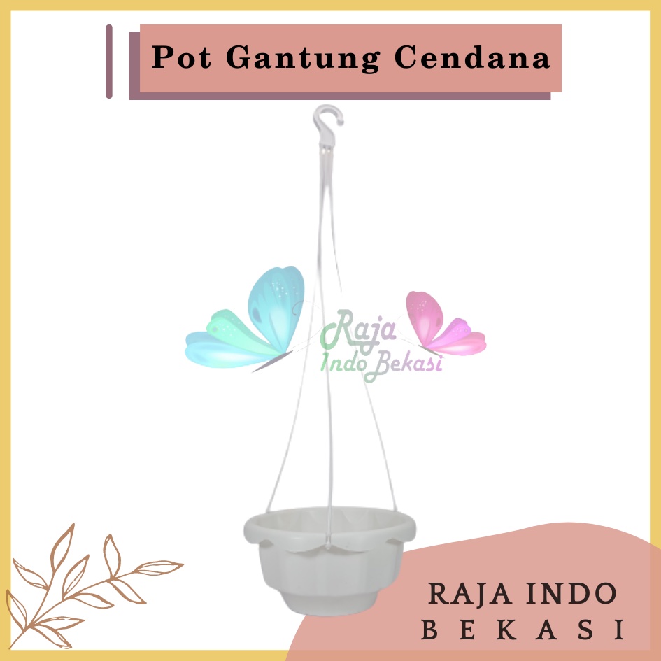 Pot Bunga Gantung Cendana 16 Cm By Garden Of Love Pot Gantung Dahlia Pot Gantung Plastik Putih Murah