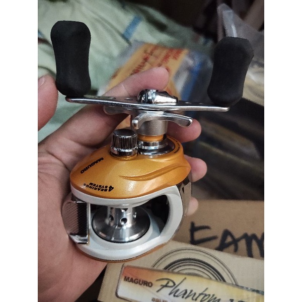 reel pancing bc maguro phantom metron 101 made in korea