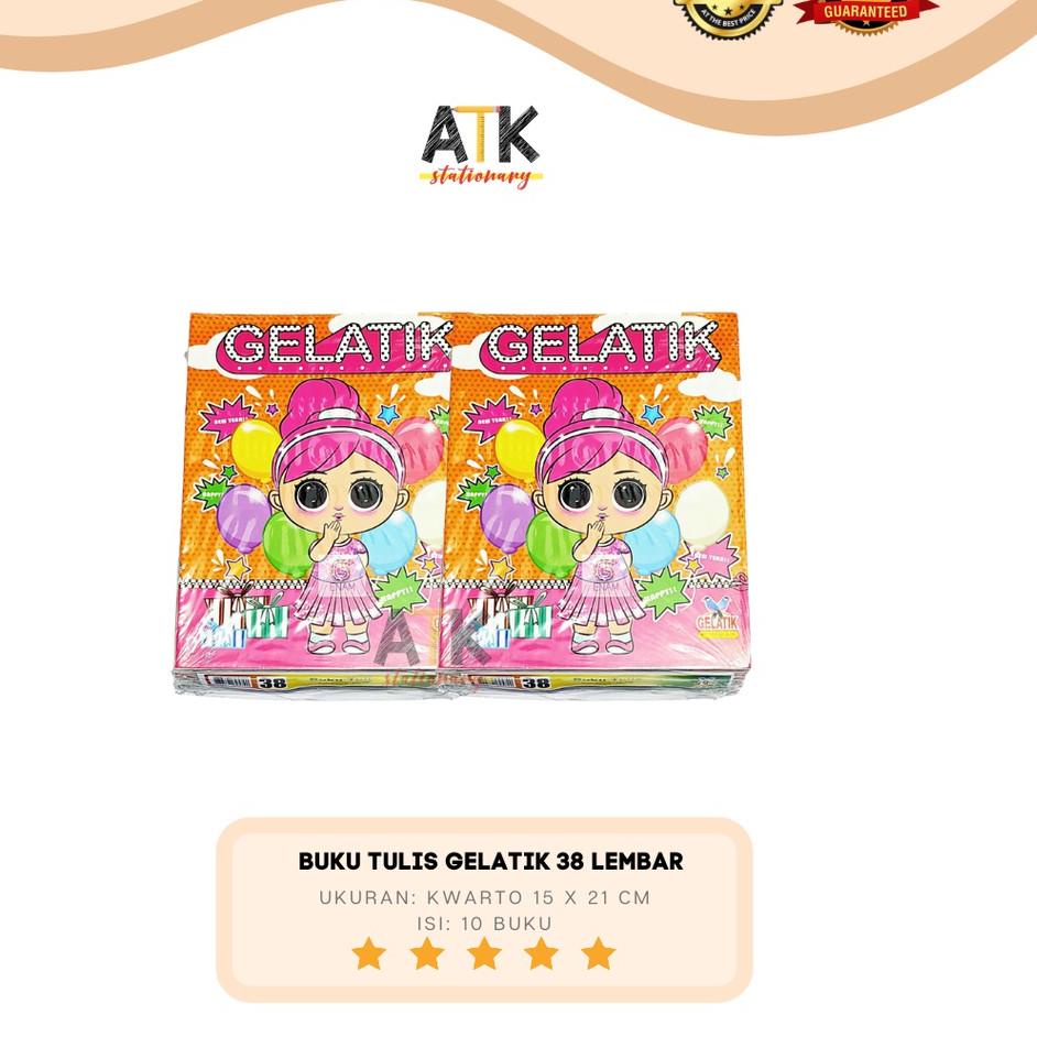 

Ready Update Buku Tulis 38 Lembar Murah Gelatik Kwarto Atk