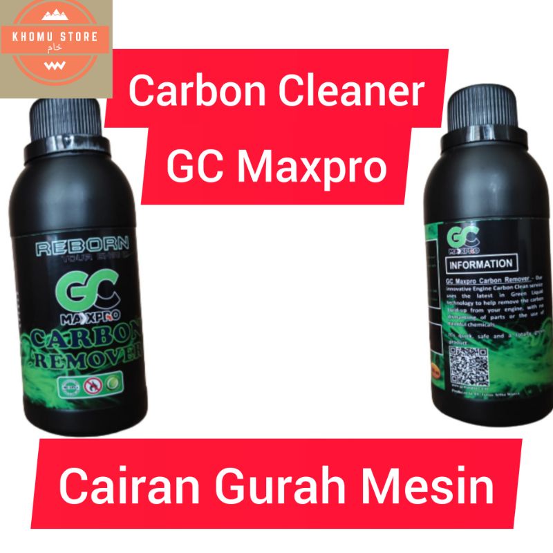 CARBON REMOVER GC MAXPRO 250 ML carbon cleaner non korosif tune up gurah mesin