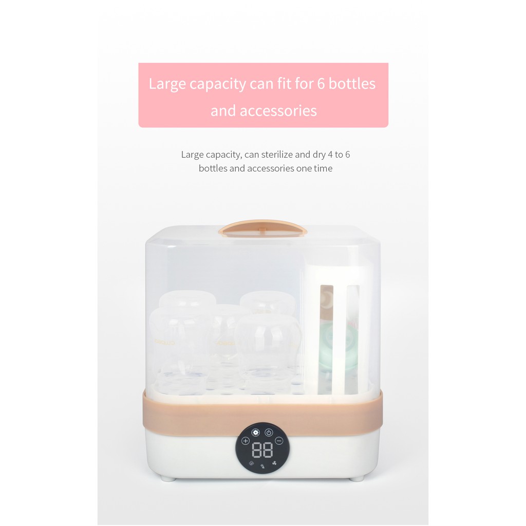 Cmbear Bottle Sterilizer &amp; Dryer Untuk Botol Susu Bayi