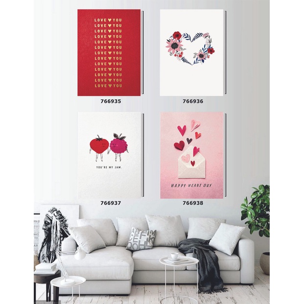 

Buku Tulis / Notebook / A5 Jepang / Love / Set 2679