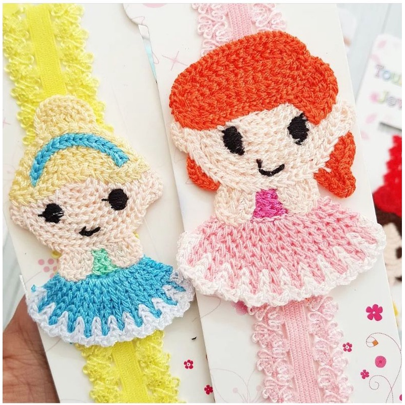 [ULTRATOYS] BANDANA BABY PRINCESS,BANDANA RAJUT BAYI PRINCESS