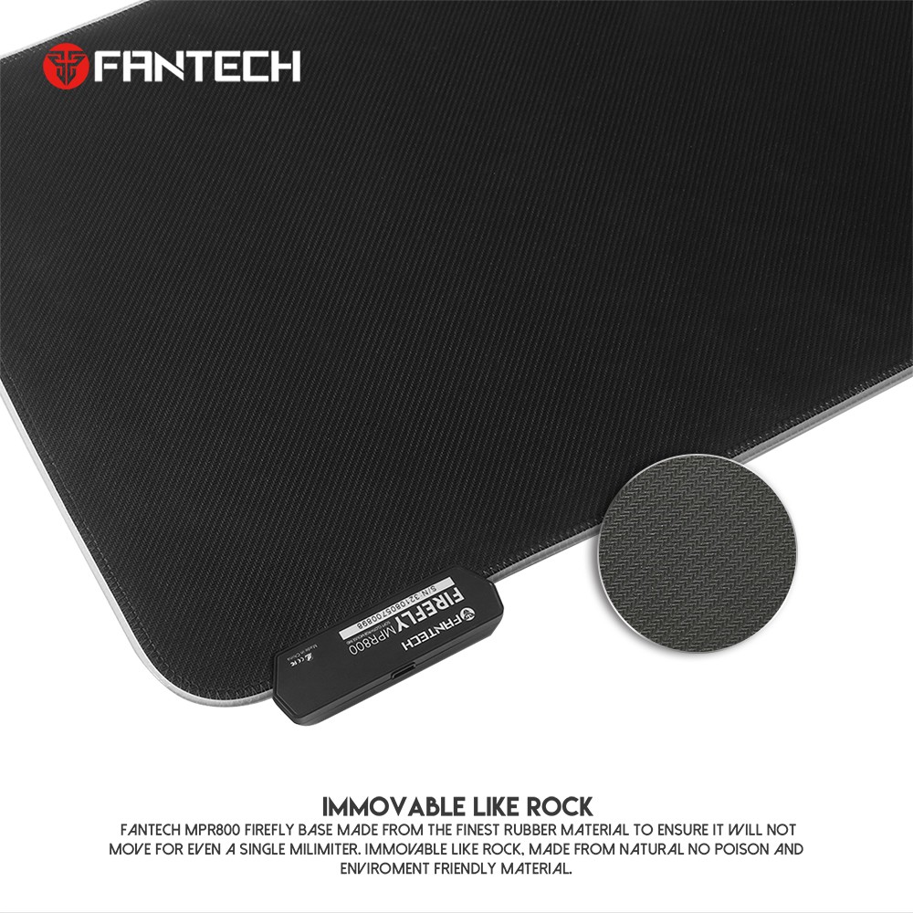 Fantech MPR800s Gaming Mousepad RGB - MPR800 MPR-800 MPR 800