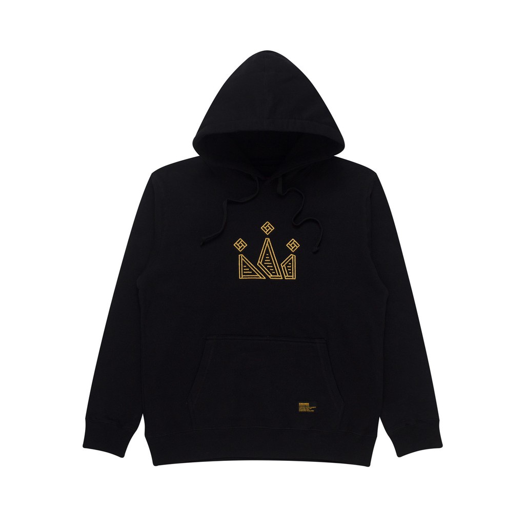 Screamous Sweater Pullover Hoodie SWEATER INCA GOLD BLACK