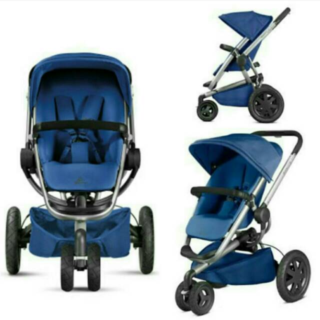 Stroller bayi biru quinny buzz xtra 3
