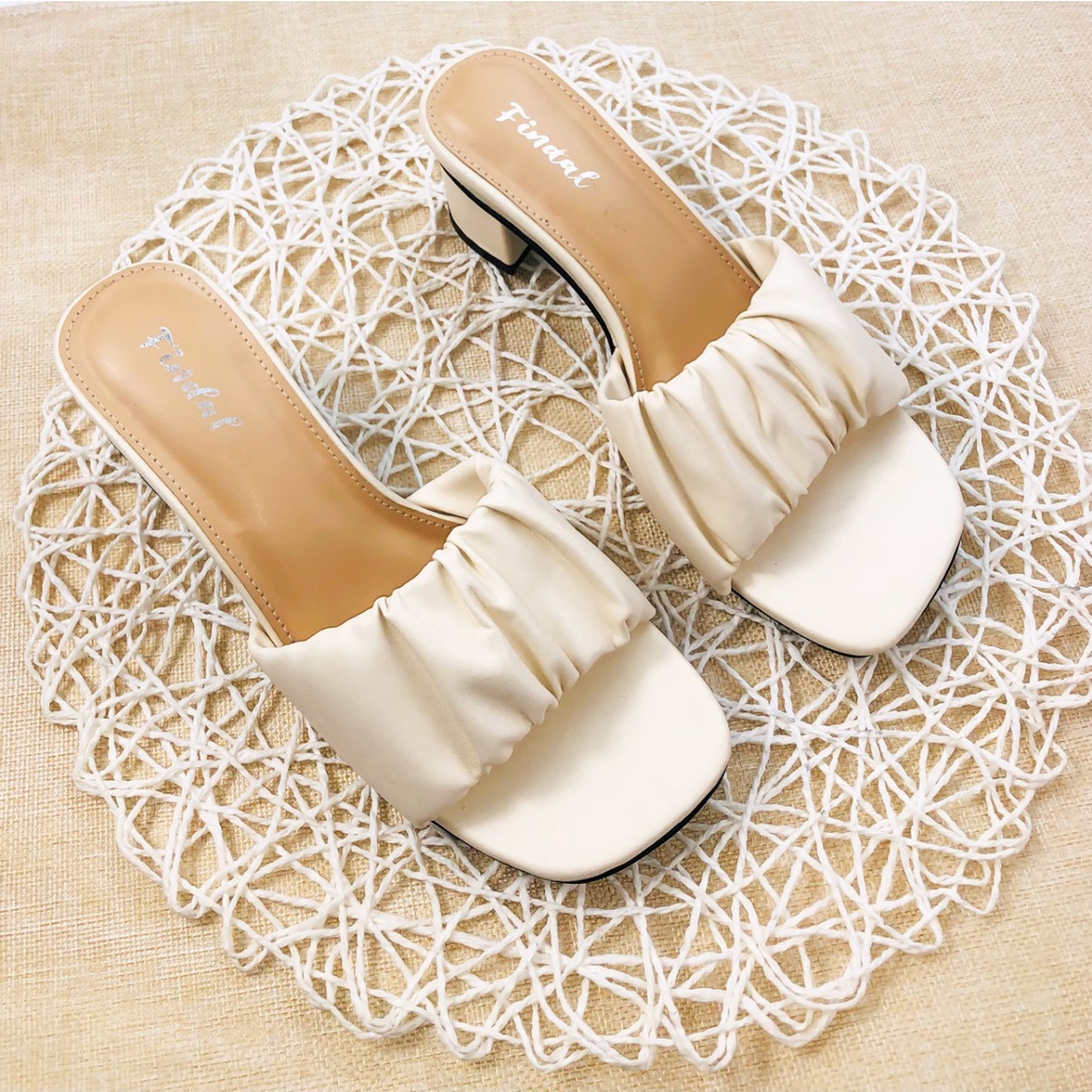 Sendal Hak Tinggi Model Manis High Heels Wanita Cantik  Sandal Pesta Formal Semi Formal HL-001