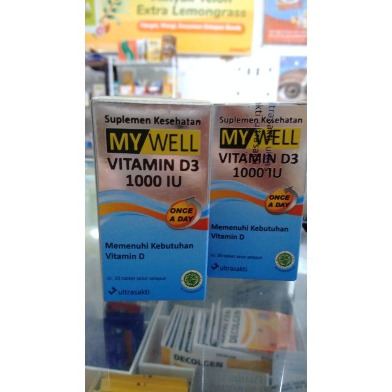 My Well Vitamin D3 1000iu