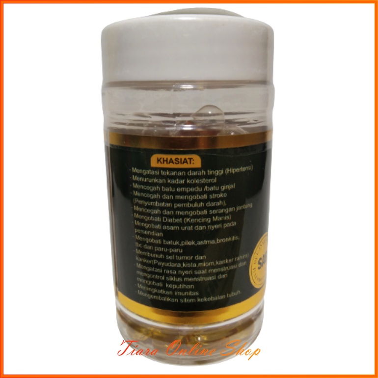 Black Garlic +Habbasyi+ Zaitun+Propoplis 60 kps