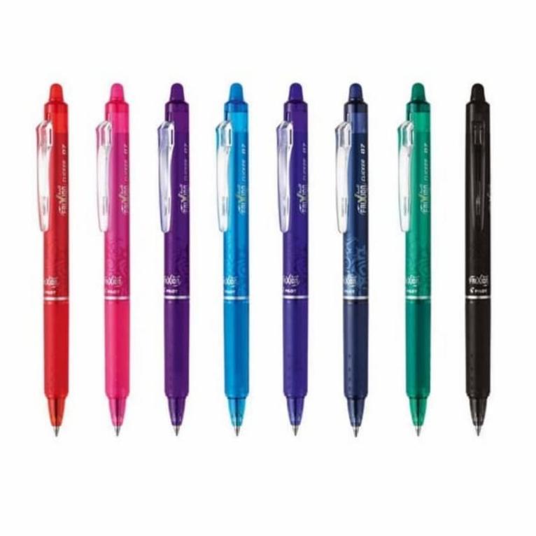 

[KODE FC8OF] { 1Pcs } Pulpen Frixion Clicker Pilot Warna Warni 0.5 & 0.7 BLRT-FR5/7